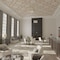 Ekena Millwork 83W x 83H x 14T Large Anderson Decorative Fretwork Wood Ceiling Panels, Cherry CELW83X83X0250ANDCH - alternate 3